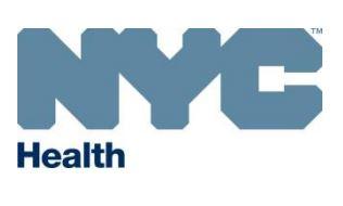 New York City Health Department logo