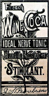 Wine Coca, old advertising